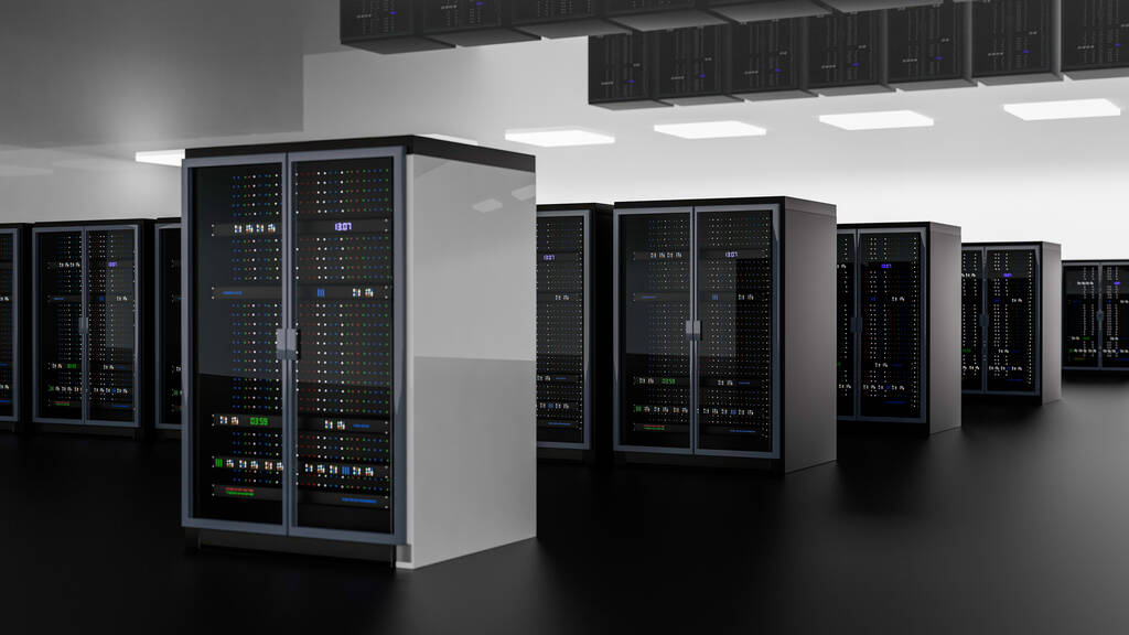 серверная комната с выделенными серверами в аренду от хостинг провайдера